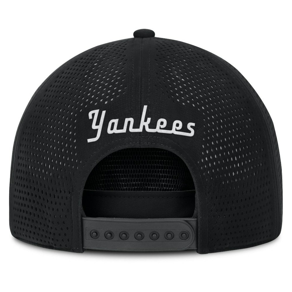 New York Yankees Fanatics Signature A-Frame Adjustable Hat - Black - Fanatics Online
