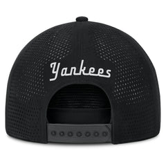 New York Yankees Fanatics Signature A-Frame Adjustable Hat - Black - Fanatics Online