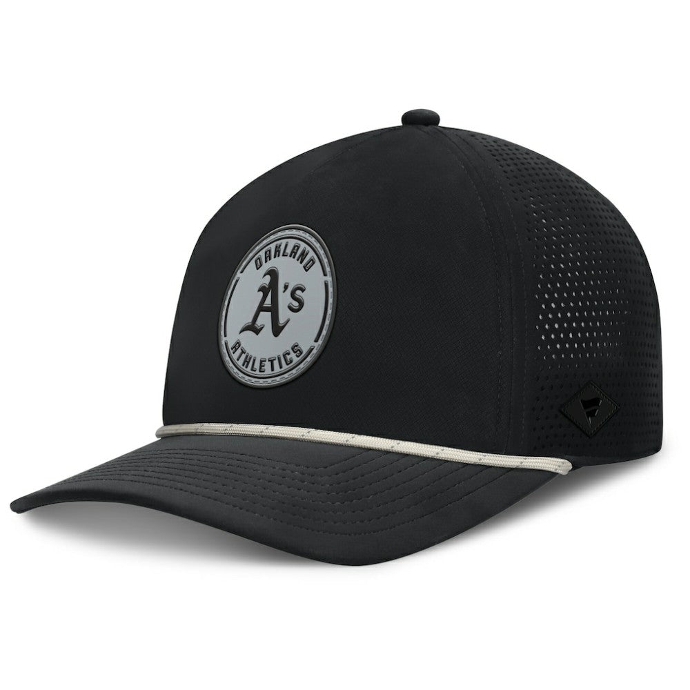 Oakland Athletics Fanatics Signature A-Frame Adjustable Hat - Black - Fanatics Sale