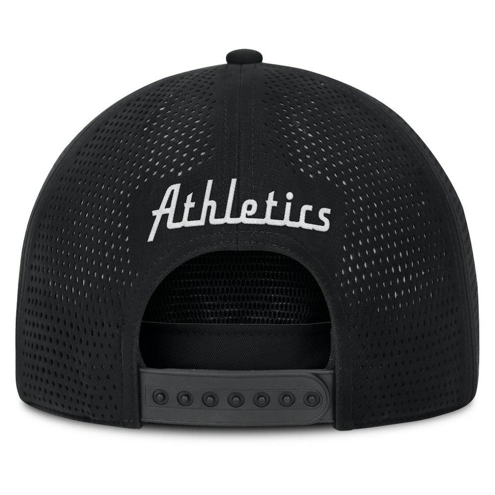 Oakland Athletics Fanatics Signature A-Frame Adjustable Hat - Black - Fanatics Sale