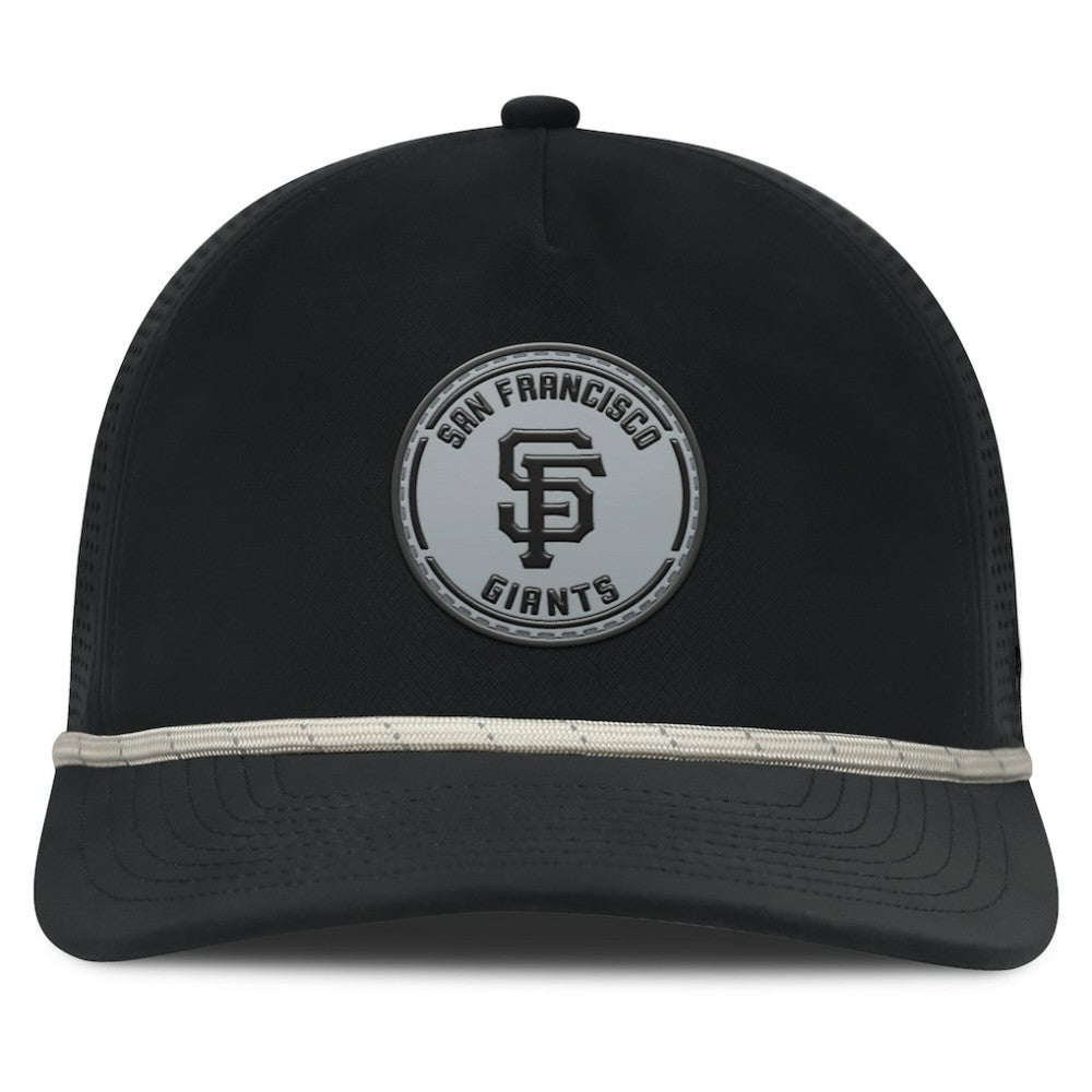 San Francisco Giants Fanatics Signature A-Frame Adjustable Hat - Black - Fanatics Discount