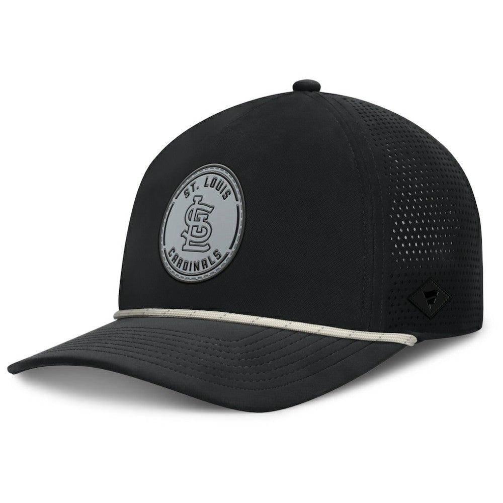 St. Louis Cardinals Fanatics Signature A-Frame Adjustable Hat - Black - Fanatics Online