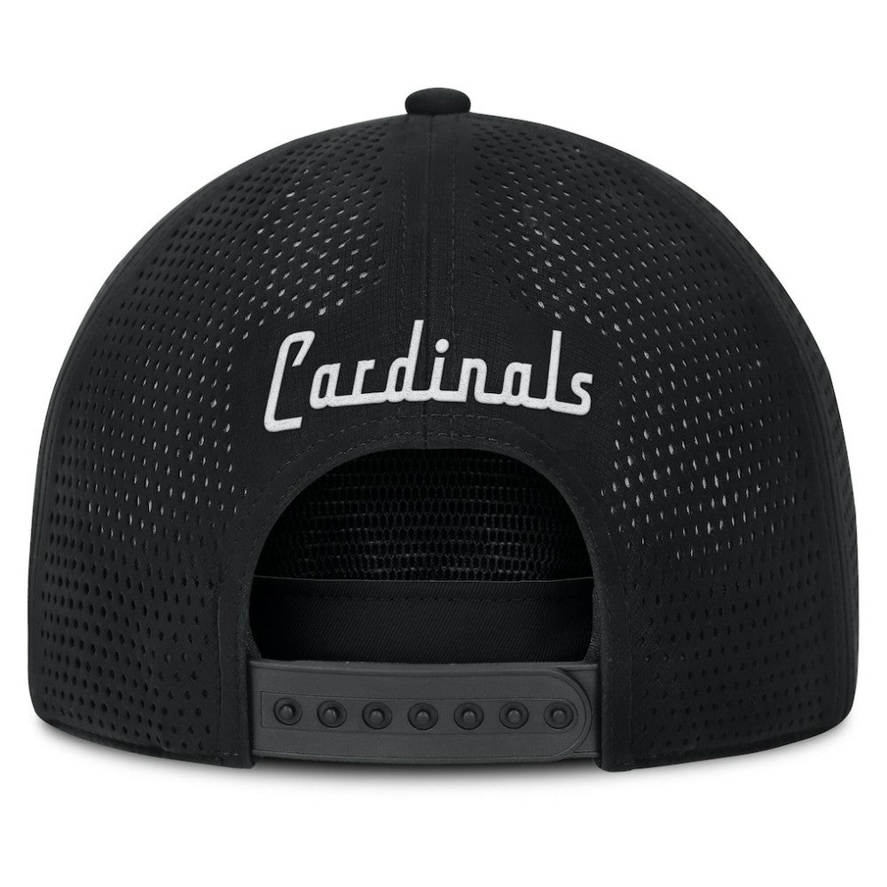 St. Louis Cardinals Fanatics Signature A-Frame Adjustable Hat - Black - Fanatics Online