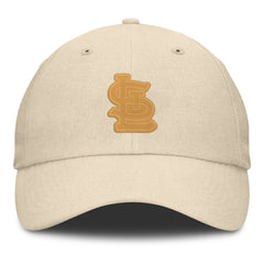 St. Louis Cardinals Fanatics Front Office Leather Patch Adjustable Hat - Cream - Fanatics on Sale