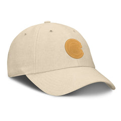 Chicago Cubs Fanatics Front Office Leather Patch Adjustable Hat - Cream - Fanatics Discount
