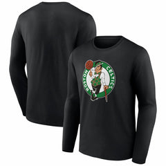 Boston Celtics Primary Logo Long Sleeve T-Shirt Black