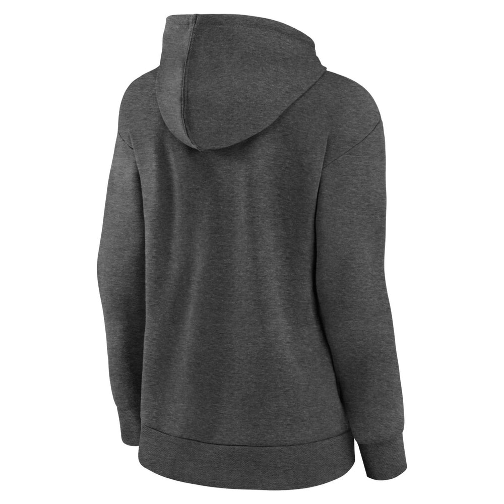 San Antonio Spurs Women's Primary Logo Pullover Hoodie Charcoal
