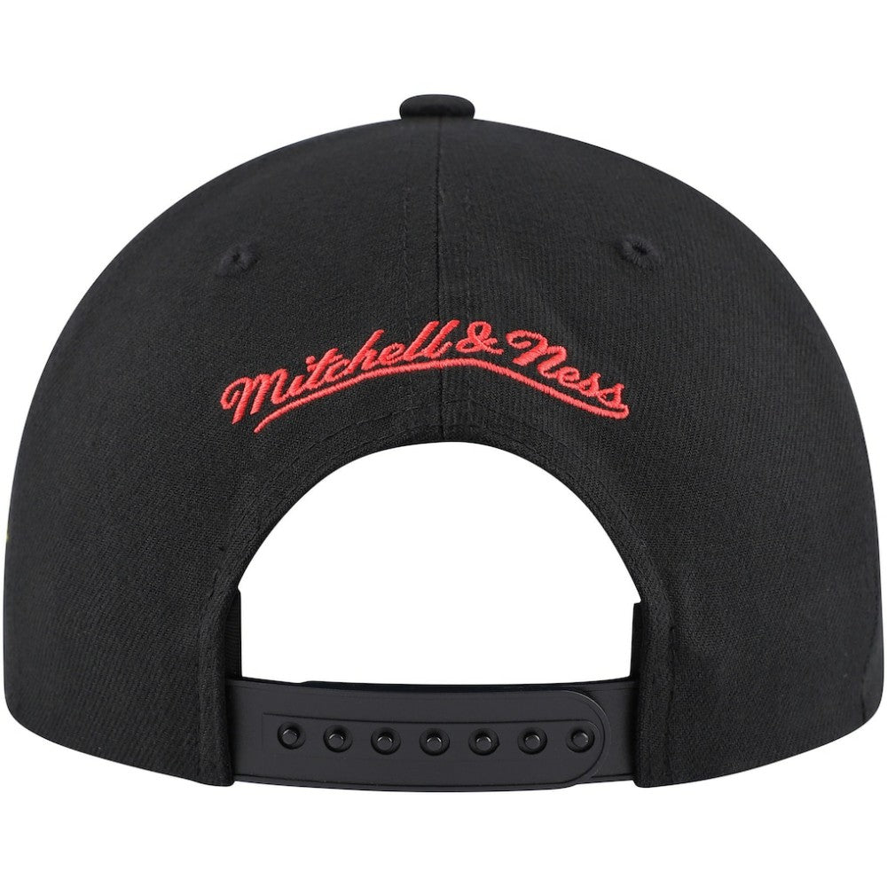 Vancouver Canucks Mitchell & Ness Core Team Script 2.0 Snapback Hat - Black - NHL 201212976