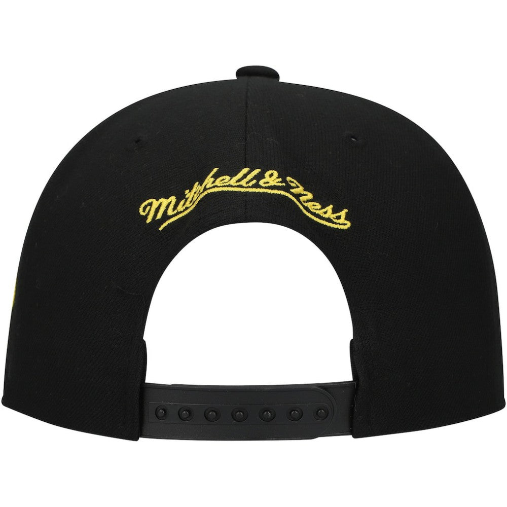 Boston Bruins Mitchell & Ness Core Team Script 2.0 Snapback Hat - Black - NHL 201212982