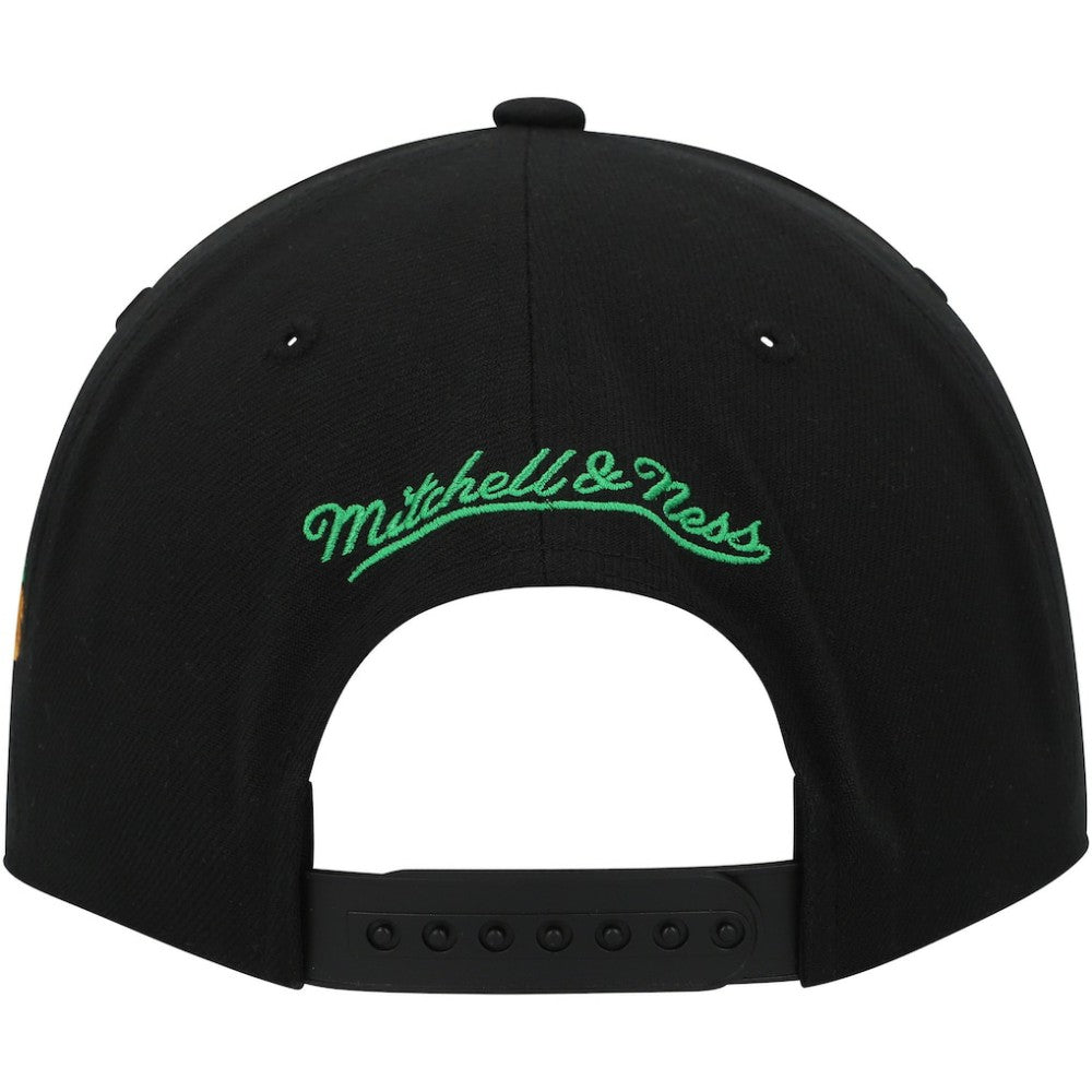 Dallas Stars Mitchell & Ness Core Team Script 2.0 Snapback Hat - Black - NHL 201212987