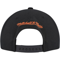 Edmonton Oilers Mitchell & Ness Core Team Script 2.0 Snapback Hat - Black - NHL 201212989