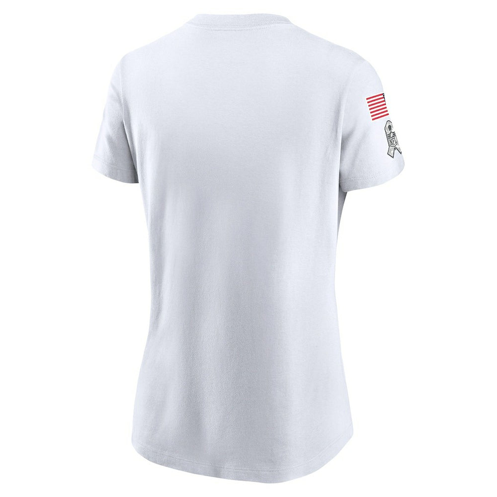 Nike Las Vegas Raiders Women's 2024 Salute To Service Legend Performance T-Shirt White