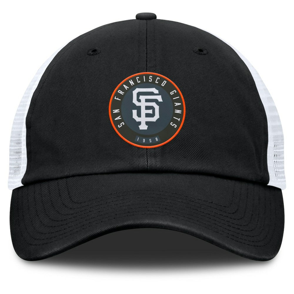 San Francisco Giants Fanatics Averies Adjustable Hat - Black/White - Fanatics Online