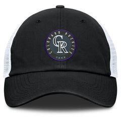 Colorado Rockies Fanatics Averies Adjustable Hat - Black/White - Fanatics Online
