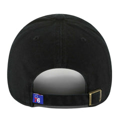 Philadelphia 76ers '47 Core Logo Clean Up Adjustable Hat Black | 47 brand Near Me