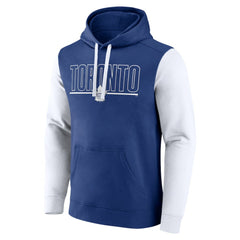 Toronto Maple Leafs Logo Athletic Deliver Fleece Pullover Hoodie - Blue - NHL 201230187