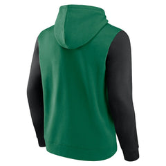 Dallas Stars Logo Athletic Deliver Fleece Pullover Hoodie - Kelly Green - NHL 201230190