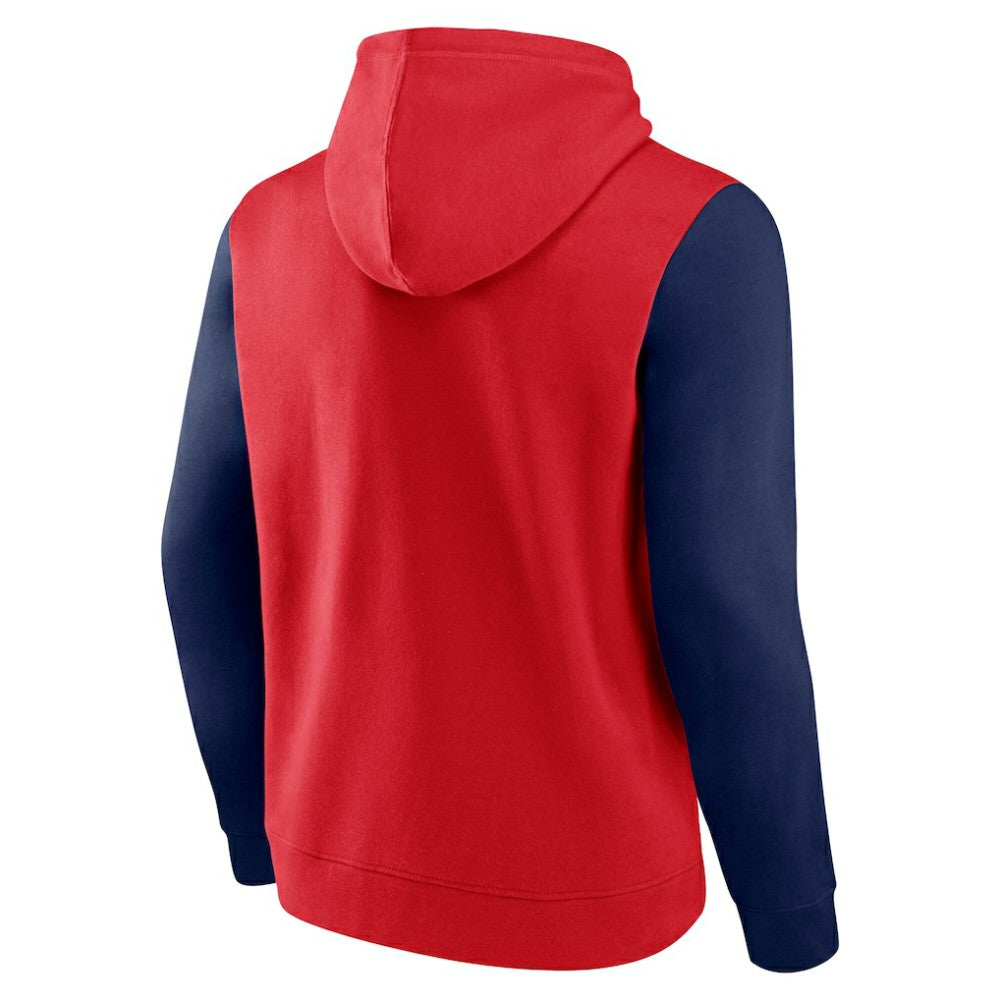Florida Panthers Logo Athletic Deliver Fleece Pullover Hoodie - Red - NHL 201230192
