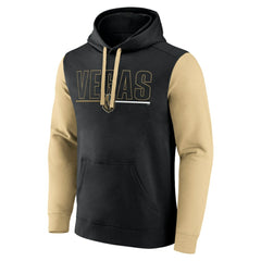 Vegas Golden Knights Logo Athletic Deliver Fleece Pullover Hoodie - Black - NHL 201230215