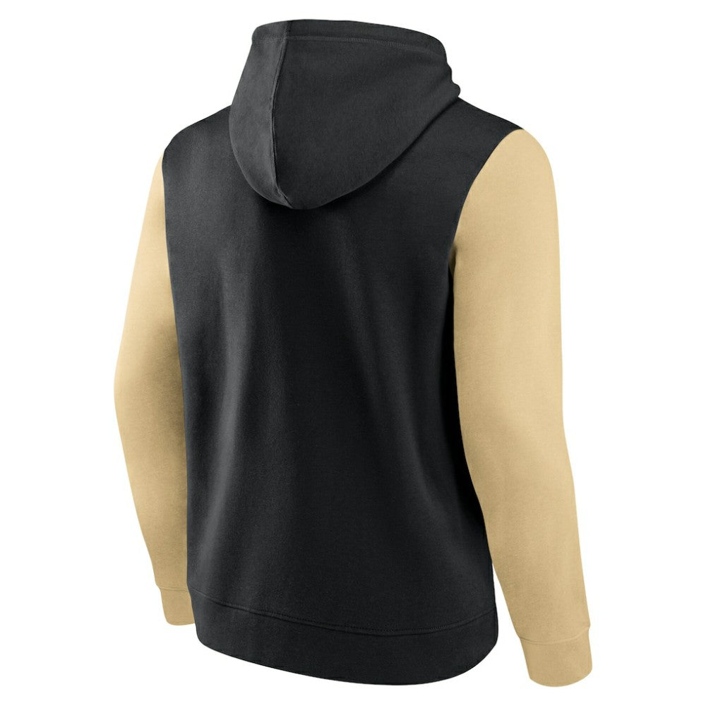 Vegas Golden Knights Logo Athletic Deliver Fleece Pullover Hoodie - Black - NHL 201230215