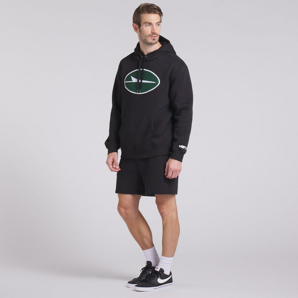 Fanatics New York Jets Legacy Fleece Pullover Hoodie Black