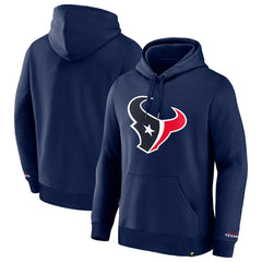 Fanatics Houston Texans Legacy Fleece Pullover Hoodie Navy