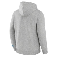 Fanatics Detroit Lions Legacy Fleece Pullover Hoodie Heather Gray
