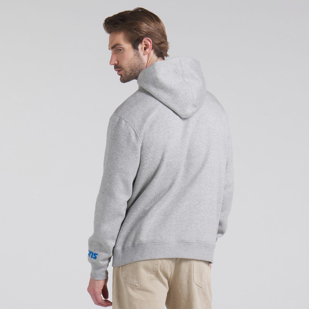 Fanatics Detroit Lions Legacy Fleece Pullover Hoodie Heather Gray