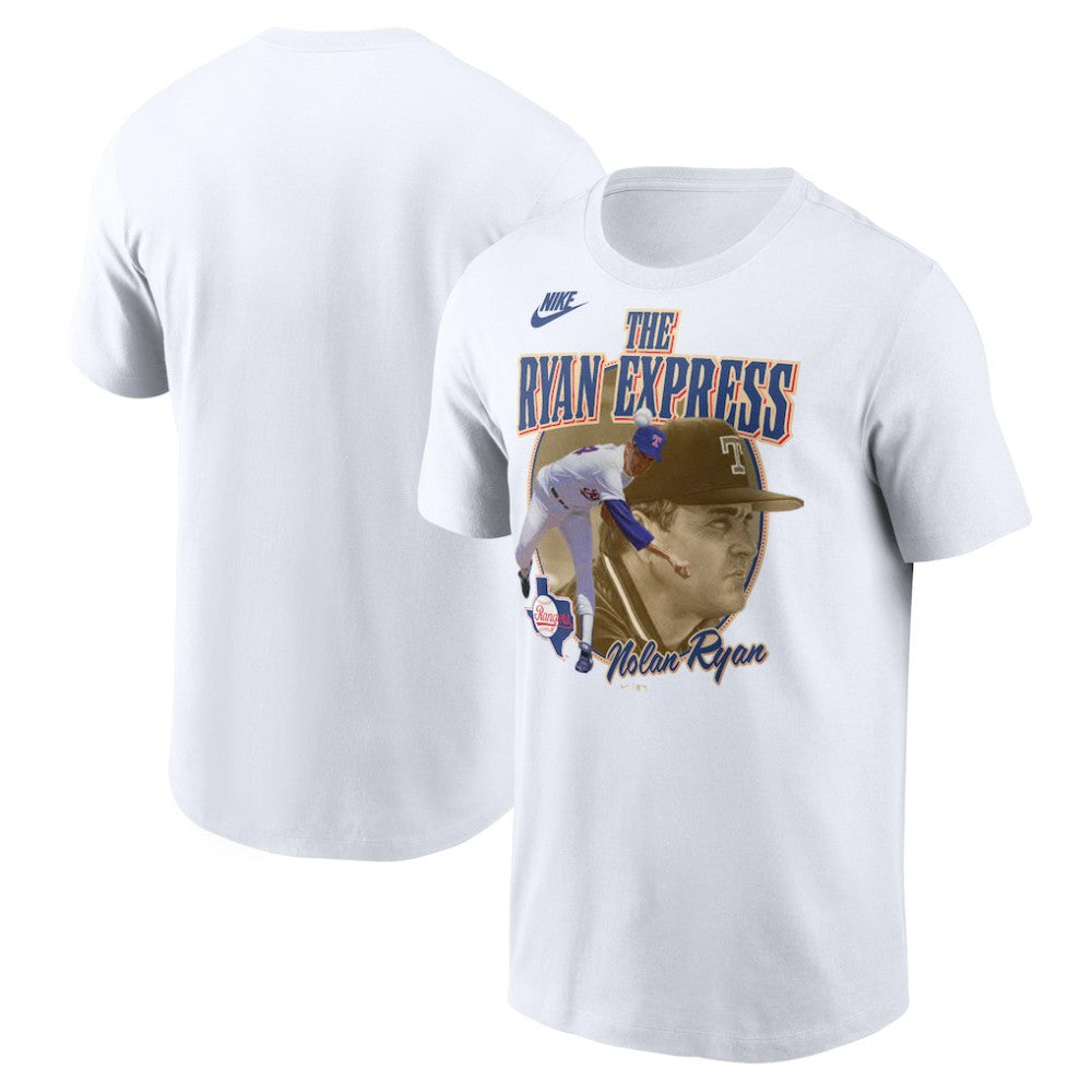 Nolan Ryan Texas Rangers Nike Cooperstown Legends Graphic T-Shirt - White - Nike Lifestyle