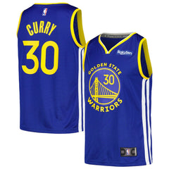 Stephen Curry Golden State Warriors Fast Break Player Badge Jersey for sale Royal | Fanatics online