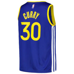 Stephen Curry Golden State Warriors Fast Break Player Badge Jersey for sale Royal | Fanatics online