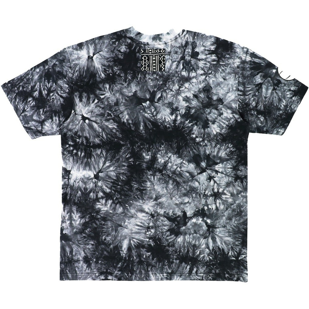 Brooklyn Nets NBA x Two Hype Unisex Culture & Hoops Tie-Dye T-Shirt - Black