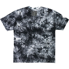 Brooklyn Nets NBA x Two Hype Unisex Culture & Hoops Tie-Dye T-Shirt - Black