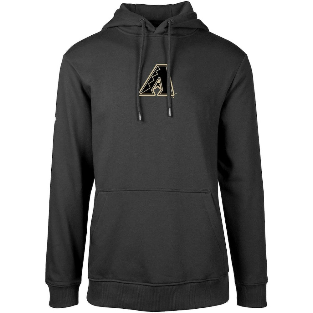 Arizona Diamondbacks Levelwear City Connect Podium Core 2.0 Pullover Hoodie - Black - MLB Discount