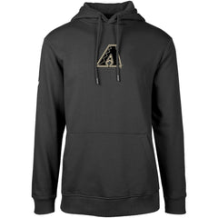 Arizona Diamondbacks Levelwear City Connect Podium Core 2.0 Pullover Hoodie - Black - MLB Discount