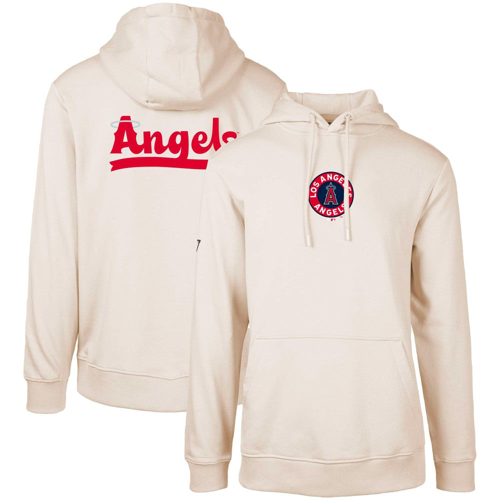 Los Angeles Angels Levelwear City Connect Podium Core 2.0 Pullover Hoodie - Khaki - MLB Lifestyle