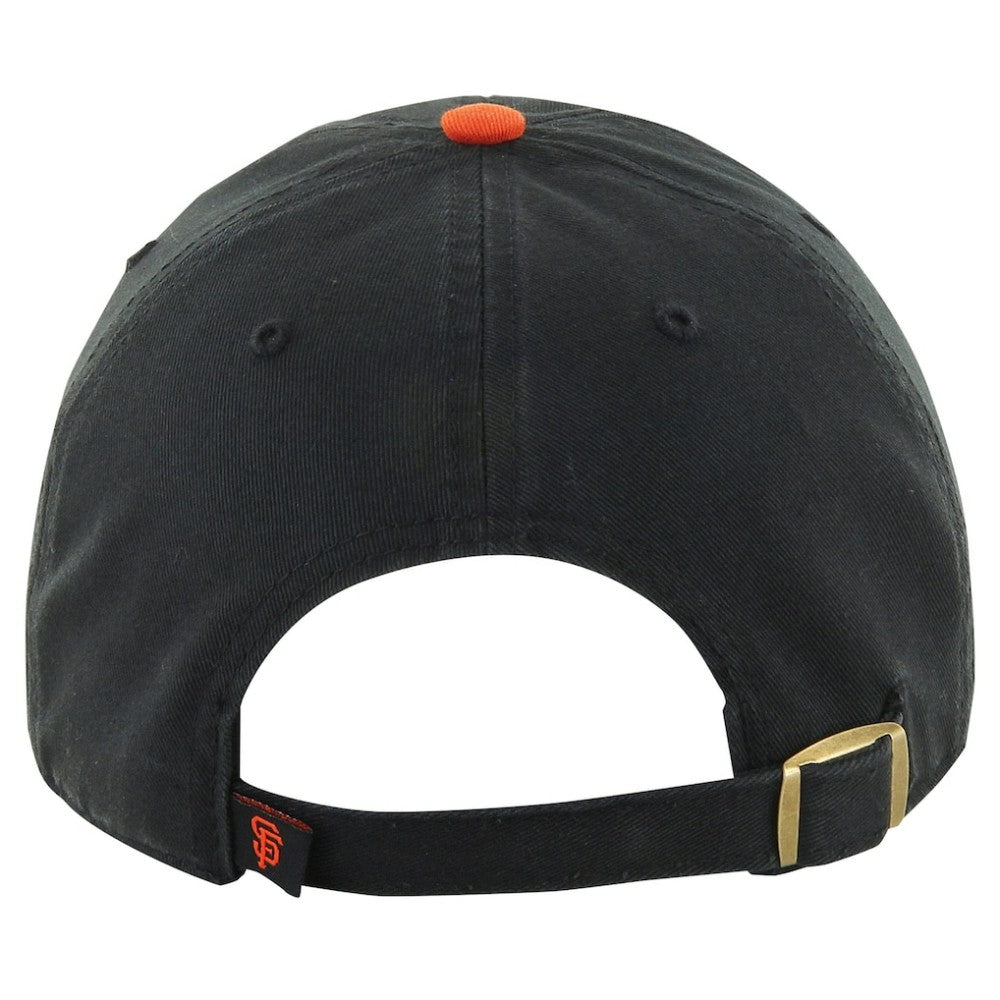 San Francisco Giants '47 Clean Up Adjustable Hat - Black/Orange - 47 brand Sale