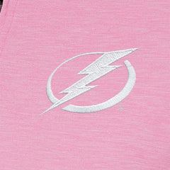 Tampa Bay Lightning Antigua Women's White Logo Mentor Quarter-Zip Jacket - Pink - NHL 201249334