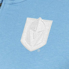 Vegas Golden Knights Antigua Women's White Logo Mentor Quarter-Zip Jacket - Light Blue - NHL 201249335