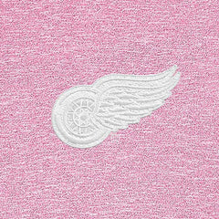 Detroit Red Wings Antigua White Logo Hunk Quarter-Zip Pullover - Pink - NHL 201249481