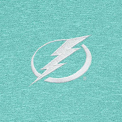 Tampa Bay Lightning Antigua White Logo Hunk Quarter-Zip Pullover - Mint - NHL 201249497