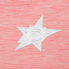 Dallas Stars Antigua White Logo Bright Quarter-Zip Pullover - Coral - NHL 201249655