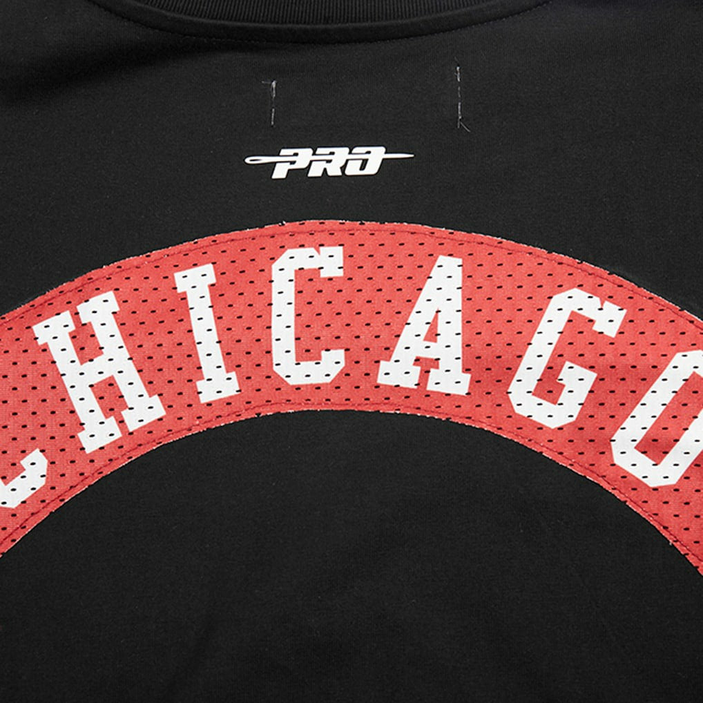 Chicago Bulls Pro Standard Made To Play Drop Shoulder T-Shirt Black
