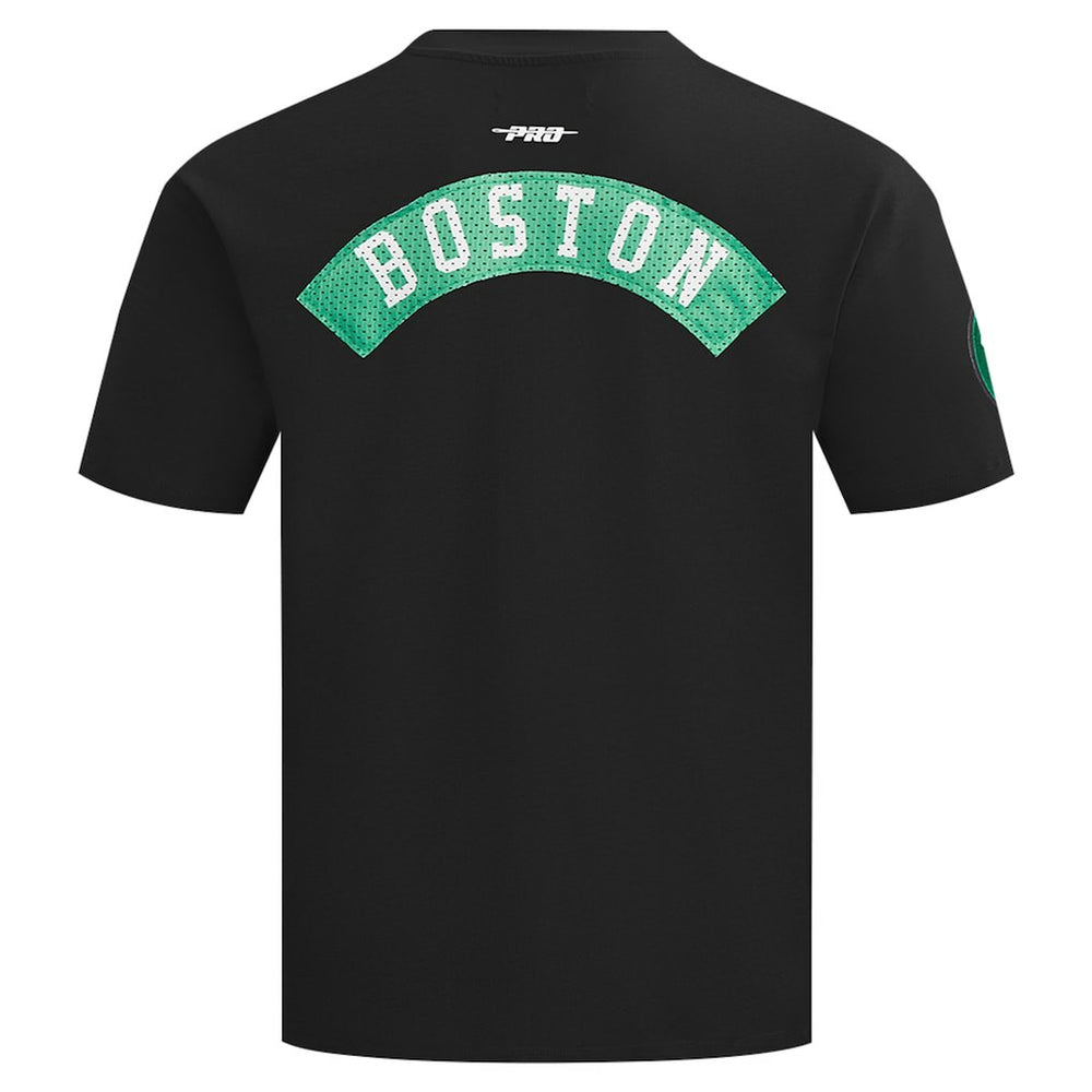 Boston Celtics Pro Standard Made To Play Drop Shoulder T-Shirt Black