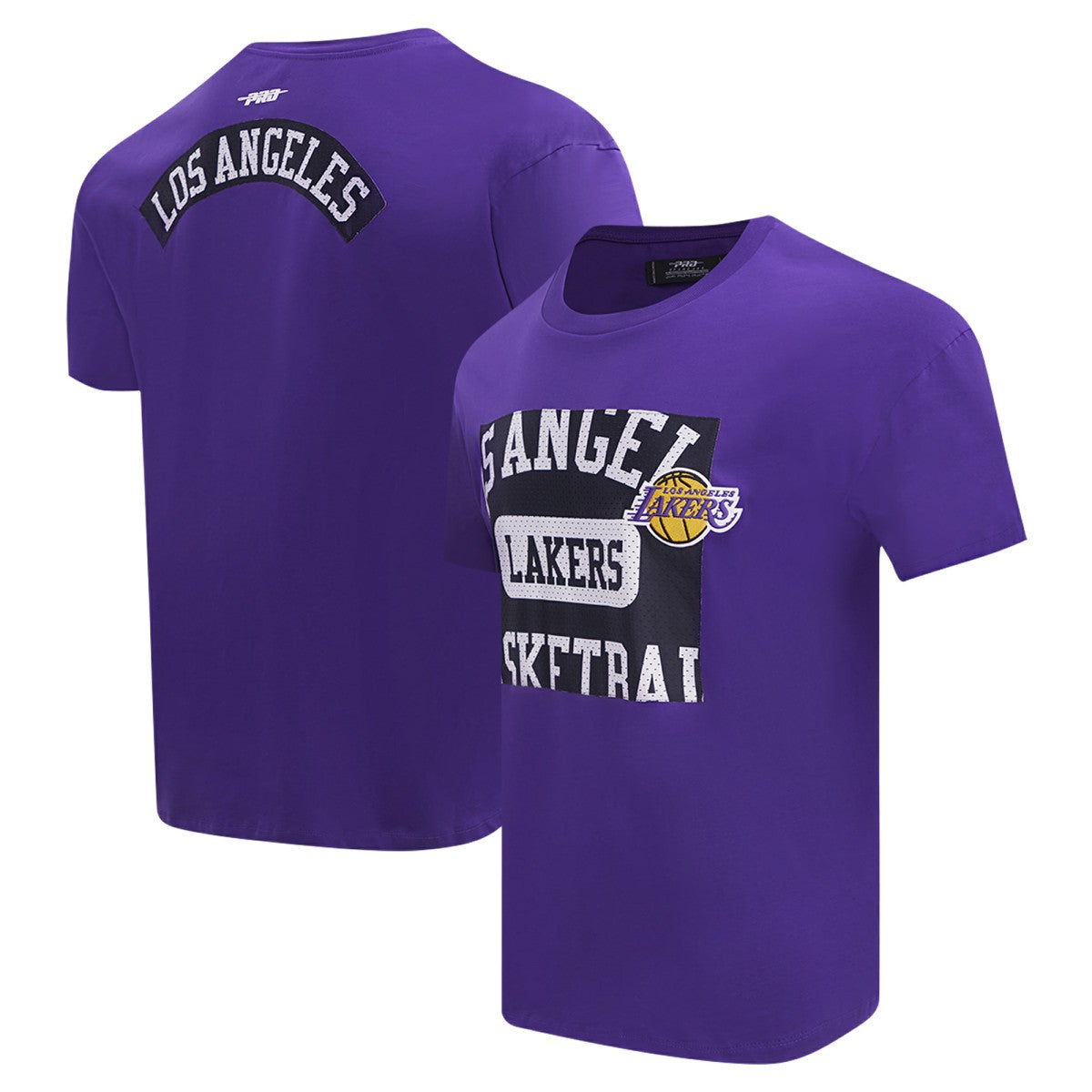 Los Angeles Lakers Pro Standard Made To Play Drop Shoulder T-Shirt Purple