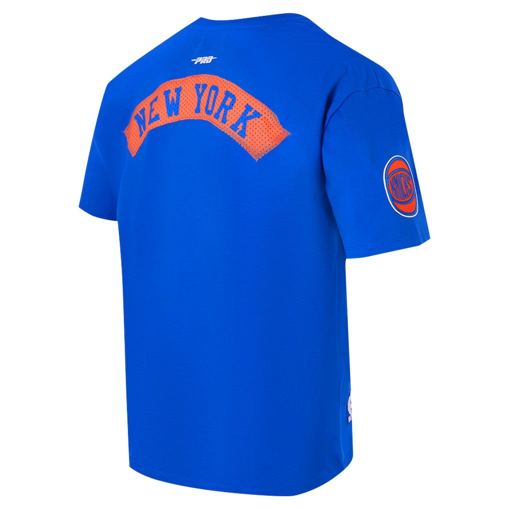 New York Knicks Pro Standard Made To Play Drop Shoulder T-Shirt Royal