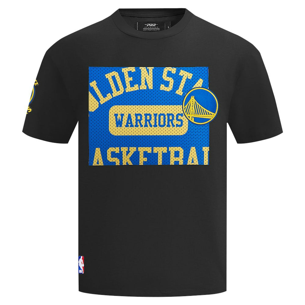 Golden State Warriors Pro Standard Made To Play Drop Shoulder T-Shirt Black