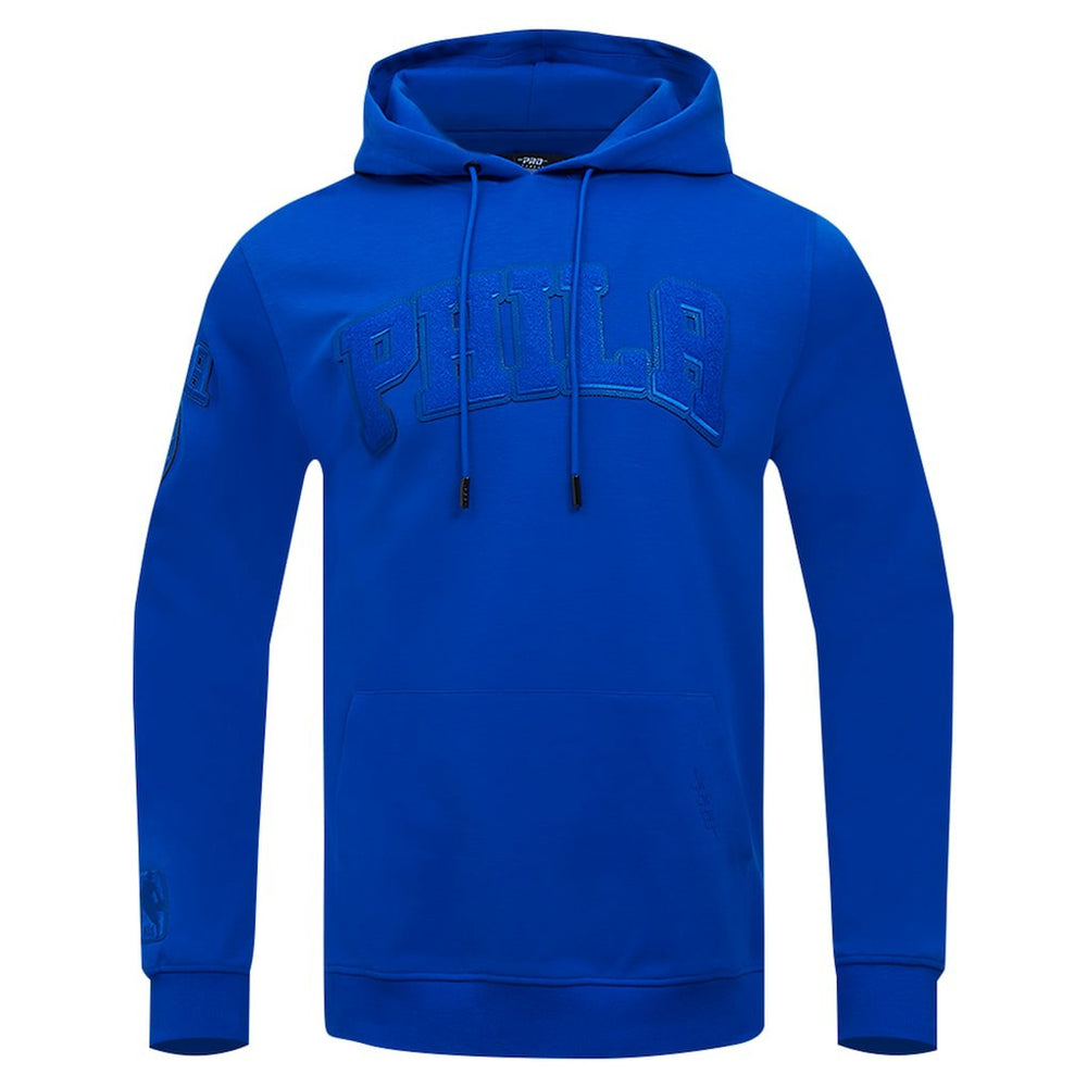 Philadelphia 76ers Pro Standard Triple Tonal DK Pullover Hoodie Jacket Royal