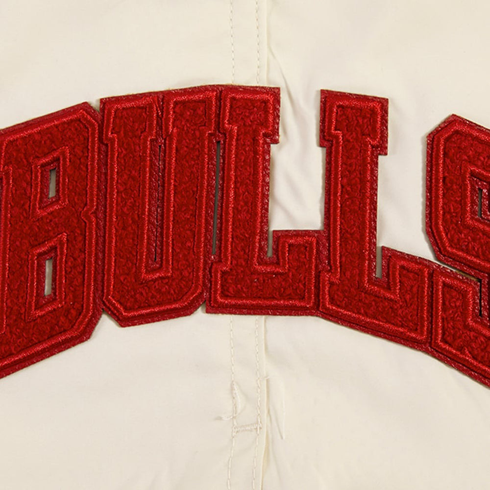 Chicago Bulls Pro Standard Triple Tonal Woven Shorts Cream
