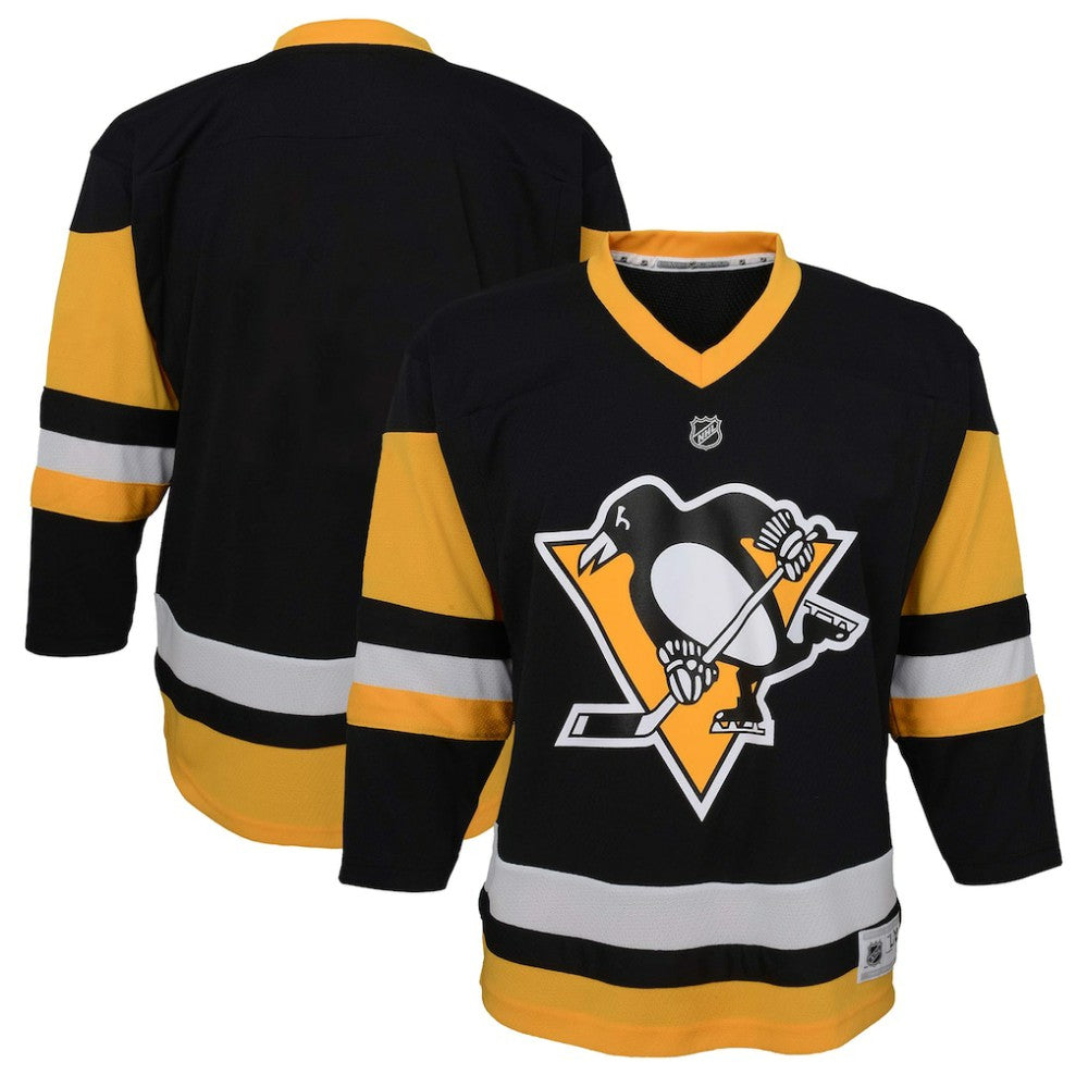 Pittsburgh Penguins Youth Home Replica Jersey - Black - NHL 201252754
